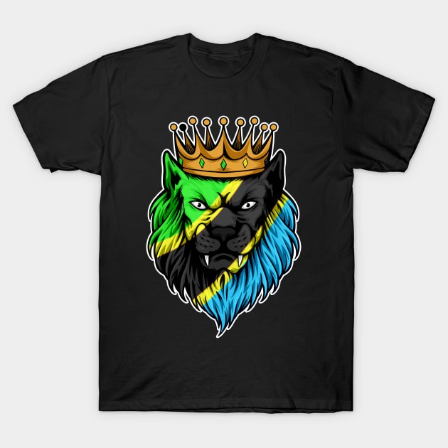 Tanzania flag T-Shirt by NeedsFulfilled